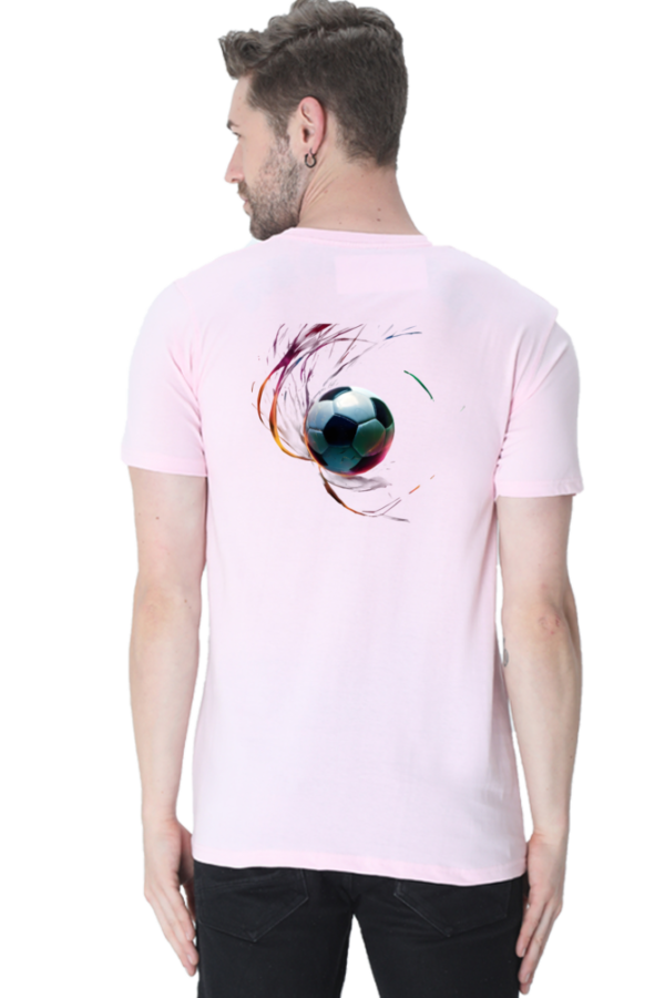 Soccer Ball Graphic T-Shirt 2025 – Dynamic Sportswear Tee - Image 3
