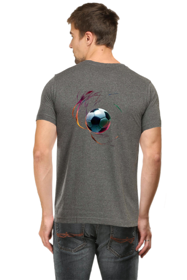 Soccer Ball Graphic T-Shirt 2025 – Dynamic Sportswear Tee - Image 4