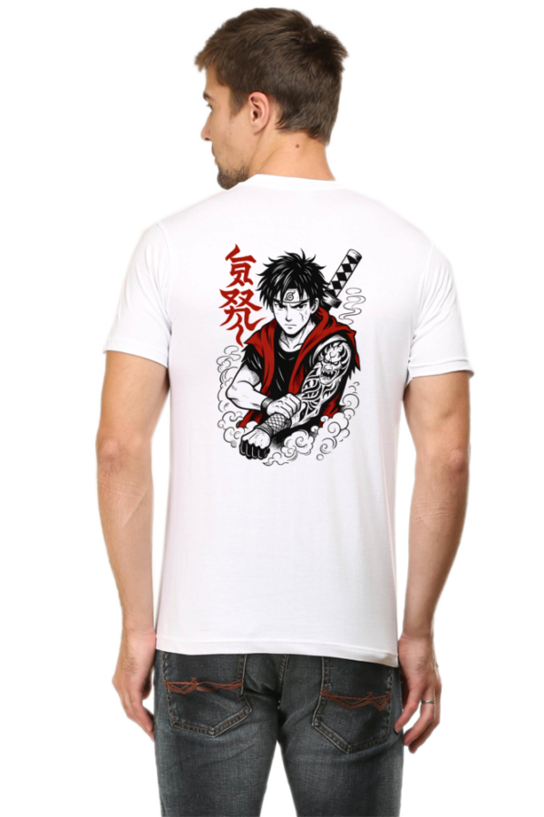 ⚔️ Anime Samurai Warrior T-Shirt 2025 – Bold Otaku Style - Image 3
