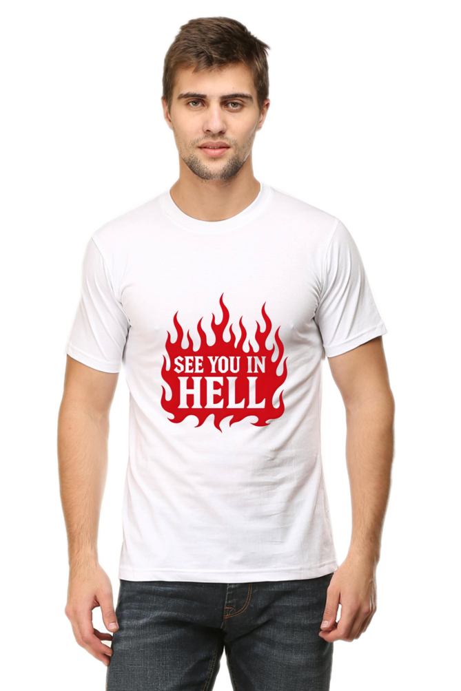🔥 See You In Hell T-Shirt 2025 – Bold Flame Streetwear Tee for Men - Image 6