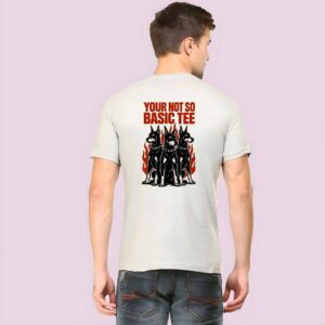 Epic “Your Not So Basic Tee” 2025 – Doberman Graphic - AhmedDigitalStore