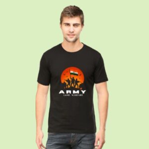 Top 1 Army T-Shirt for Men – Bold Land Warfare Graphic with Indian Flag | 2025 Edition by AhmedDigitalStore