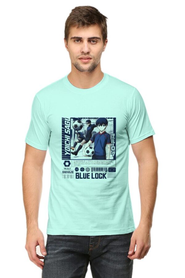 🔥 Legendary 2025 Blue Lock Yoichi Isagi T-Shirt – Must-Have Anime Soccer Graphic Tee - Image 4