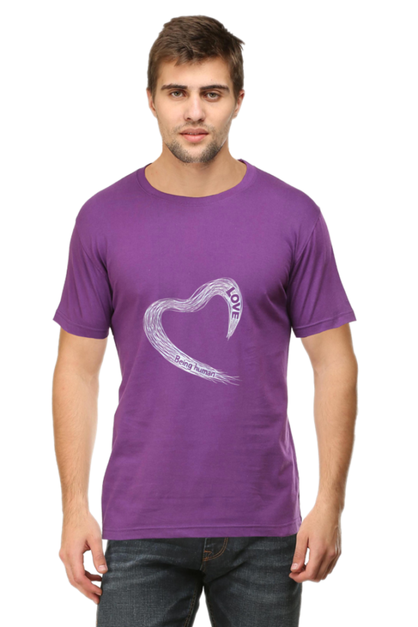 ❤️ Love Being Human T-Shirt – Motivational Quote Tee 2025 - Image 5