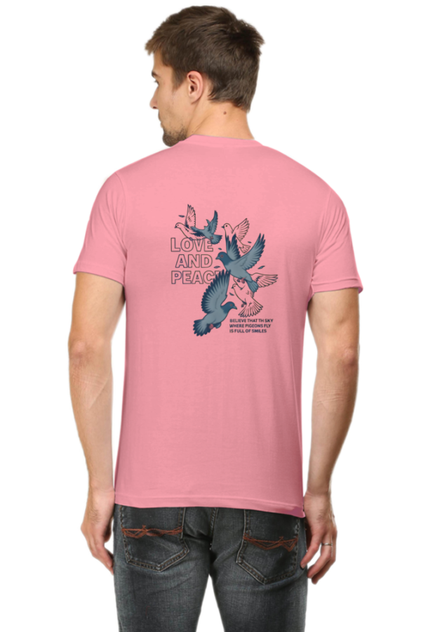 Love and Peace T-Shirt 2025 – Inspirational Dove Graphic Tee - Image 2