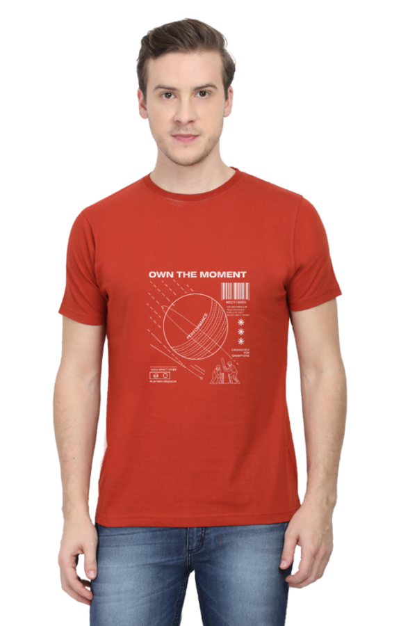 Own The Moment T-Shirt – Bold Black Graphic Tee 2025 - Image 2
