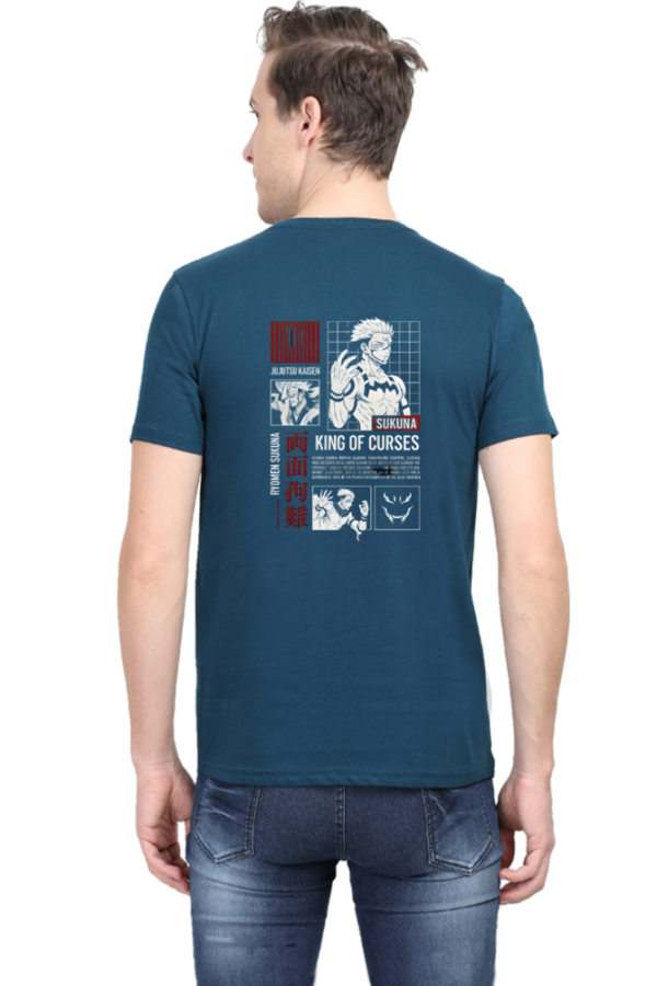 Sukuna Anime T-Shirt 2025 – Bold King of Curses Tee - Image 2