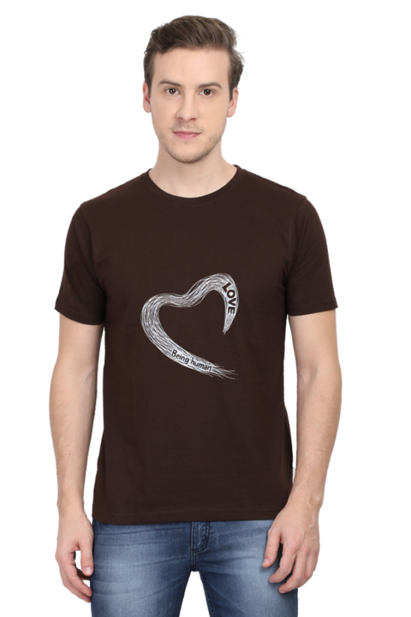 ❤️ Love Being Human T-Shirt – Motivational Quote Tee 2025 - Image 4