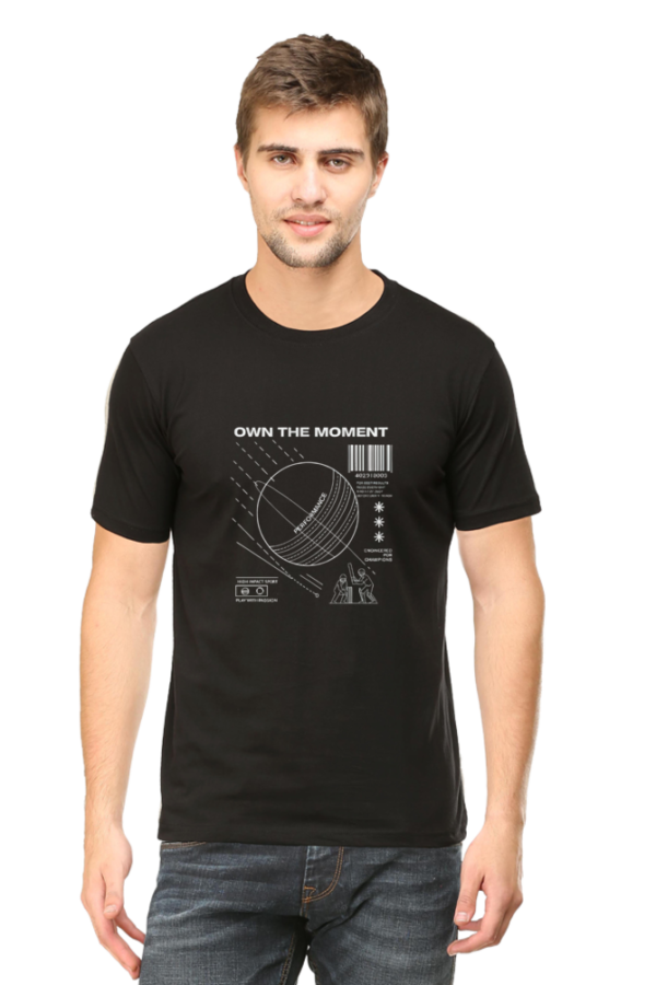 Own The Moment T-Shirt – Bold Black Graphic Tee 2025 - Image 9