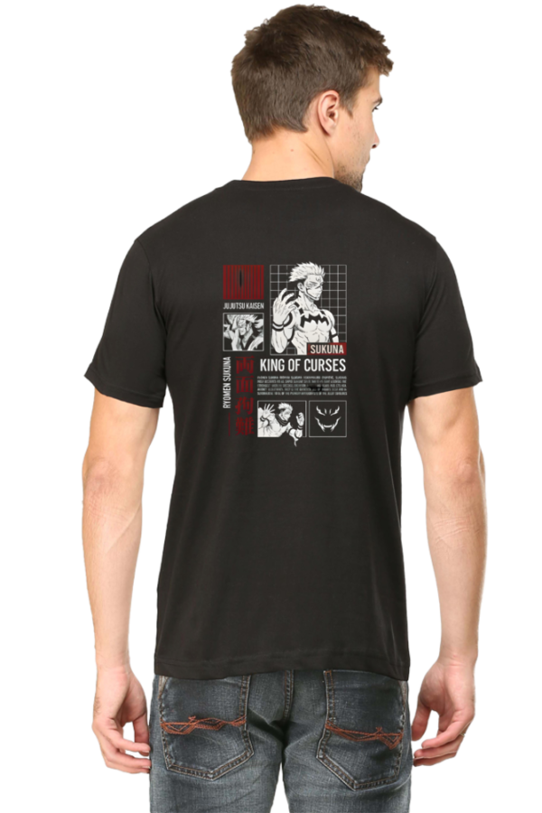 Sukuna Anime T-Shirt 2025 – Bold King of Curses Tee - Image 8