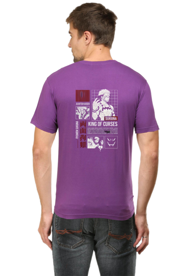 Sukuna Anime T-Shirt 2025 – Bold King of Curses Tee - Image 4