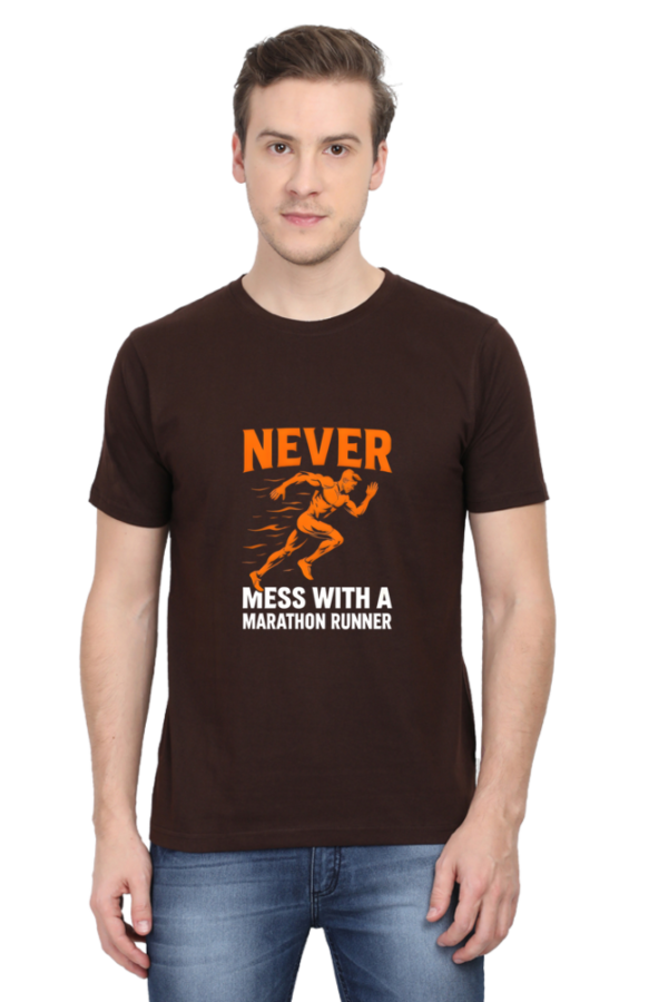 🏃‍♂️ Marathon Runner T-Shirt – Bold Sports Quote Tee 2025 - Image 3