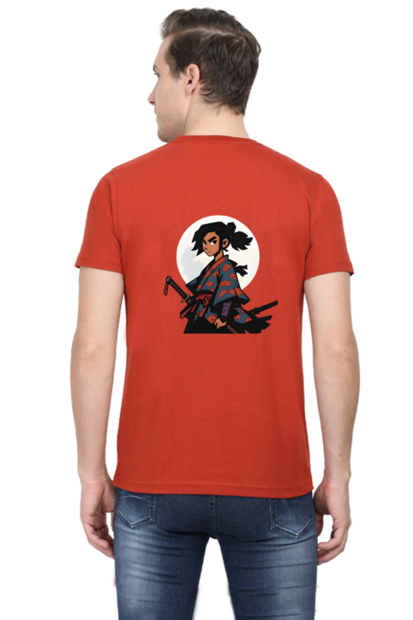 Anime Samurai T-Shirt – Epic 2025 Bold Warrior Spirit Graphic Tee - Image 3