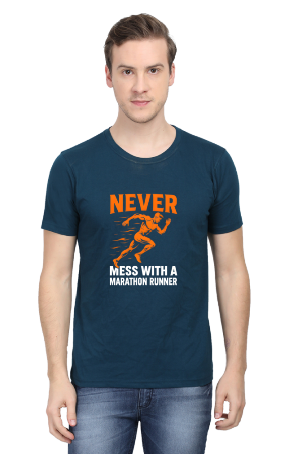 🏃‍♂️ Marathon Runner T-Shirt – Bold Sports Quote Tee 2025 - Image 2