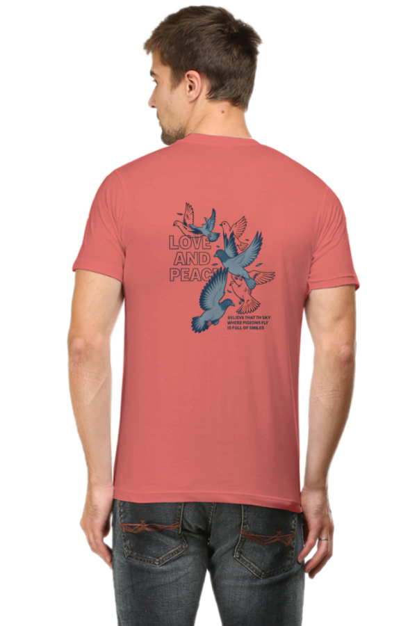 Love and Peace T-Shirt 2025 – Inspirational Dove Graphic Tee - Image 5