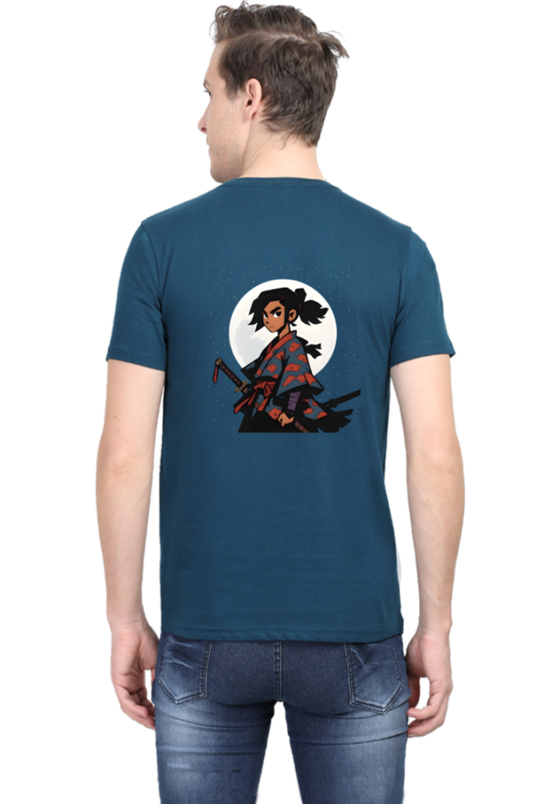 Anime Samurai T-Shirt – Epic 2025 Bold Warrior Spirit Graphic Tee - Image 4