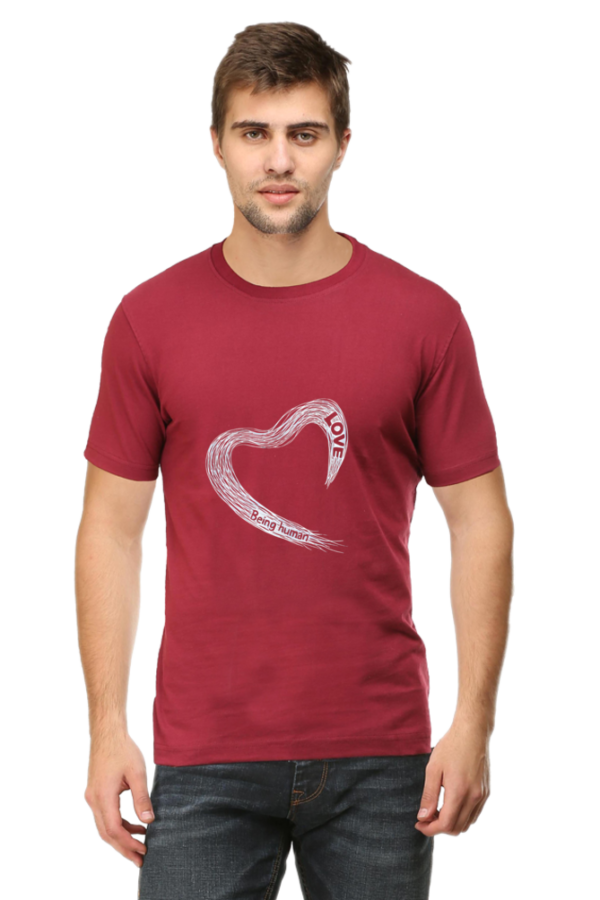 ❤️ Love Being Human T-Shirt – Motivational Quote Tee 2025 - Image 6