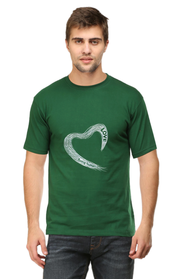 ❤️ Love Being Human T-Shirt – Motivational Quote Tee 2025 - Image 8