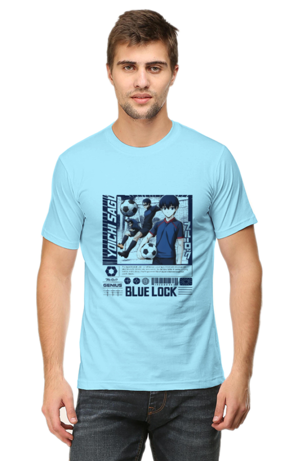 🔥 Legendary 2025 Blue Lock Yoichi Isagi T-Shirt – Must-Have Anime Soccer Graphic Tee - Image 3
