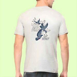 Love and Peace T-Shirt 2025 – Inspirational Dove Graphic Tee