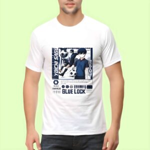 🔥 Legendary 2025 Blue Lock Yoichi Isagi T-Shirt – Must-Have Anime Soccer Graphic Tee