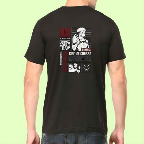 Sukuna Anime T-Shirt 2025 – Bold King of Curses Tee by AhmedDigitalStore